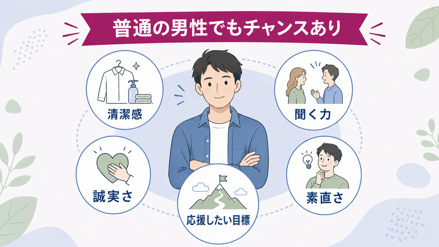 普通の男性でもイククルでママ活できる?