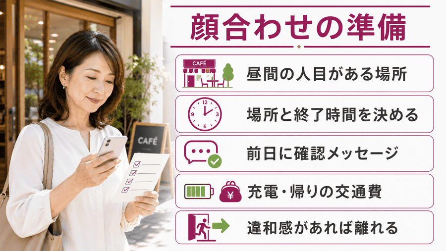 顔合わせの進め方と当日の準備