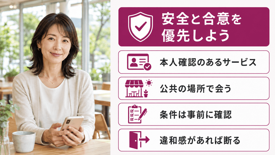 【まとめ】安全性と相互の合意を優先してママ活を始めよう