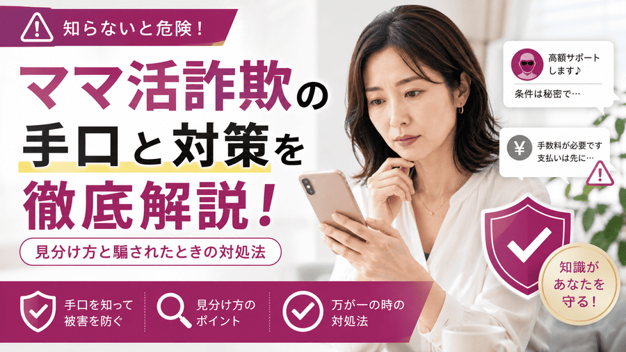 ママ活 詐欺